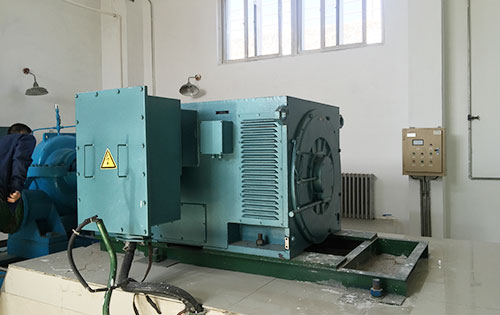 嵊泗某水电站工程主水泵使用我公司高压电机一年质保